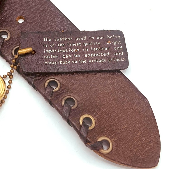 LINEA PELLE IMPORTED LEATHER BELT - Picture 10 of 16